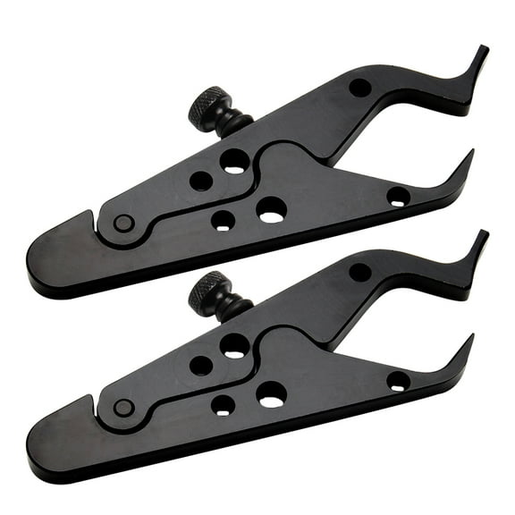 WORGEOUS 2pcs Throttle Lock Motorcycle Cruise Control Locks Riding Throttle Assist Clamps