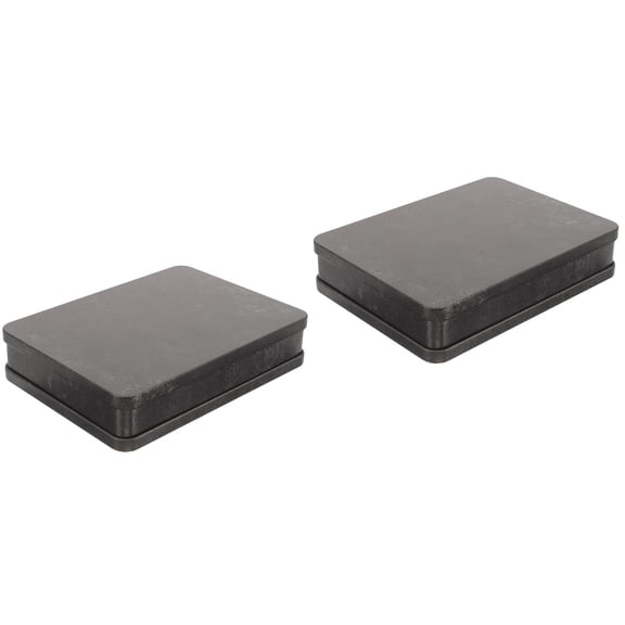 WORGEOUS 2pcs Tinplate Candy Packing Box Party Envelopes Box Simple Tinplate Storage Box for Envelopes