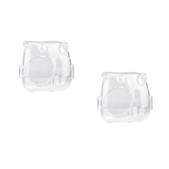 YSNOOWE Transparent PP Camera Case Protective Cover for Outdoor Use 2Pcs