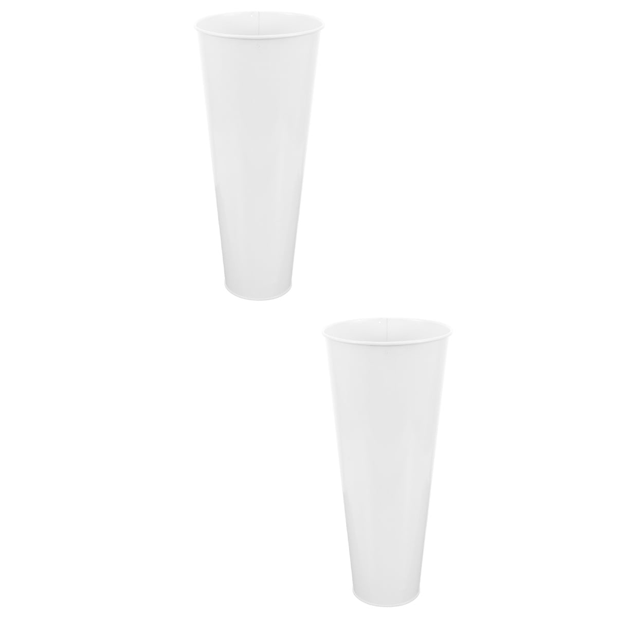 WORGEOUS 2-Pack Multi-Functional Umbrella Stand with Storage Bucket and Walking Stick Holder for Home, Office, Entryway