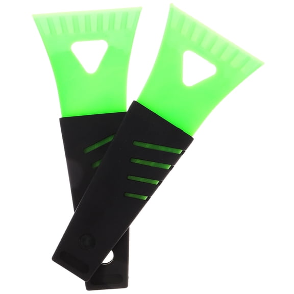 WORGEOUS 2pcs Versatile Ice Scraper Windshield Ice Scraper Automotive Scraper For Car Windshield And Freezer Winter Car Accessory
