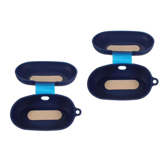 WORGEOUS 2pcs Wireless Earphone Box Compatible for WF-XB700 Silicone Wireless Headset Case