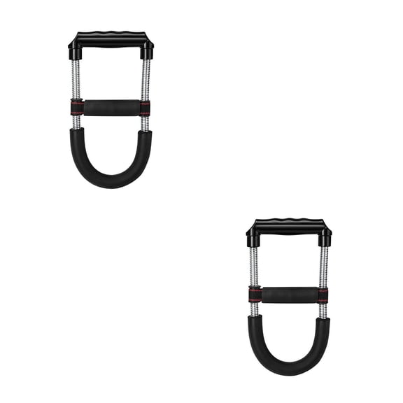 WORGEOUS 2pcs Wrist Force Trainer Electroplating Stoving Varnish Muscle Trainer Fitness Equipment for Home (Common Style 45LB)