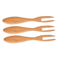 thumbnail image 1 of WORGEOUS  3 PCS Fruit Picks Wooden Forks Charcuterie Sign Pickle The Jar, 1 of 8