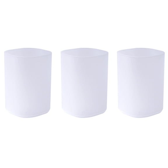 WORGEOUS 3PCS Desk Organizer Set Pen Holder for Table Desktop Stationery and Makeup Brush Storage