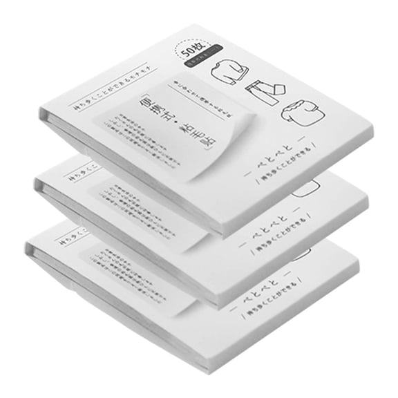 WORGEOUS 3 Packs Lint Stickers Dog Hair Remover Pet Hair Cleaning Stickers Fur Remover for Couch Furniture