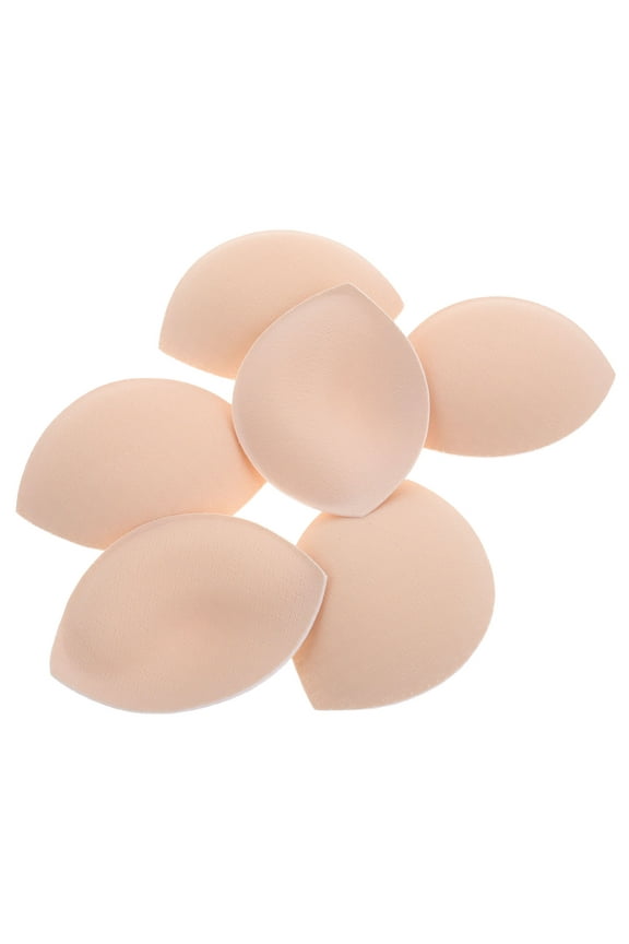 3 Pairs Thin Sports Bra Pads Inserts Comfortable Sponge Bra Cups For Women Breathable Bra Replacement Inserts For Running Yoga Gym Push Up Bra Pads For Shape