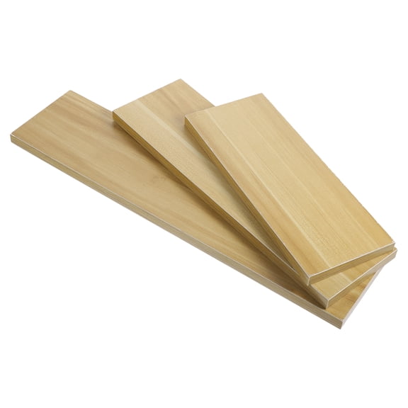 GOOHOCHY Decorative Wall Shelves Red Metal 3Pcs 19.7X4.7X0.6In