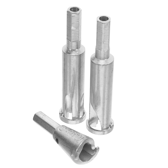 FUTUREORYY 3Pcs Plated Silver Drill Attachment Wire pper Tool for Efficient Electrical Repairs