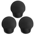 thumbnail image 1 of WORGEOUS  3 Pcs Mouse Pad Computer Wrist Support Pads for Keyboard Office Black, 1 of 8