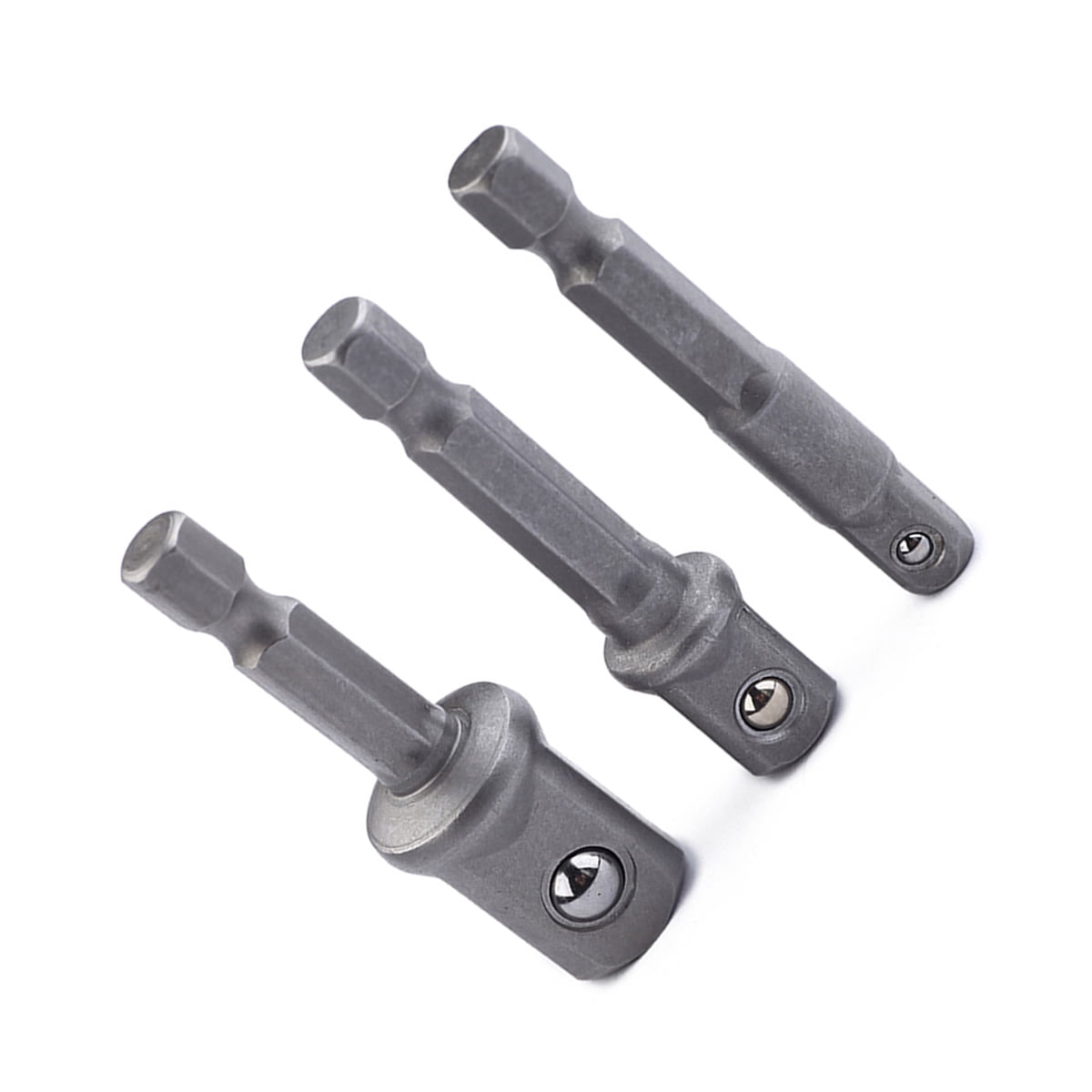 Split Ratchiting Socket WORGEOUS 3 Pcs Plug Splitter Ratchet Drill Adapter Power Bit Socket Set ...