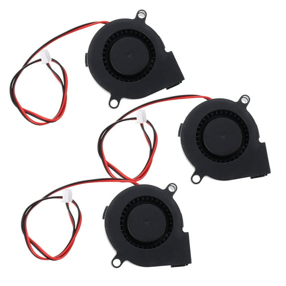 WORGEOUS 3 Pcs Printer Fan Bearing Front Radiator Oil-impregnated