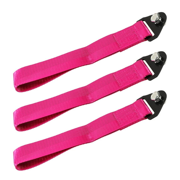 WORGEOUS 3 Pcs Racing Towing Rope Snowmobile Straps Holder Switch Purple
