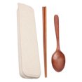 thumbnail image 1 of WORGEOUS 3 Pcs Tableware Practical Dinnerware Kit Utensils with Box Travel 24.5x6x3cm, 1 of 1