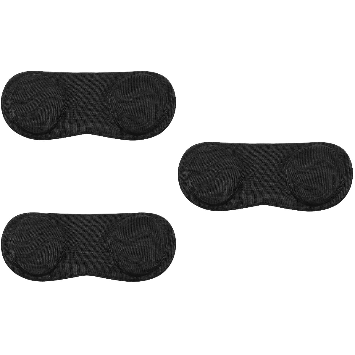 WORGEOUS 3 pcs Lens Cover Protector Compatible for Oculus questVR (Black)