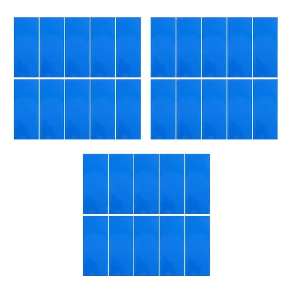 WORGEOUS 30 PCS Self-Adhesive Pool Fix Patch Convenient Repairing Patches for Inflatable Pools Swim Rings and Air Beds Waterproof PVC Repair Patch for Swimming Pool Accessories