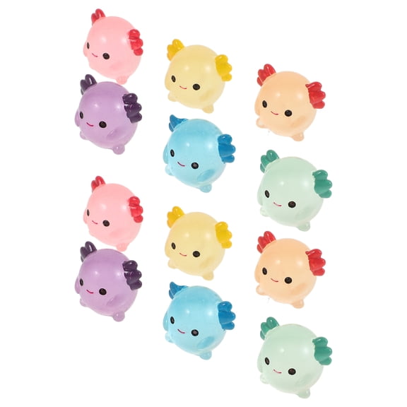 WORGEOUS  30 Pcs Miniature Animals Fairy Gardens Hexagonal Dragon Statue