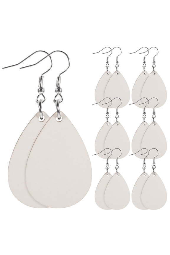 30 Pcs Para Removable Sublimation Earrings 3.60X2.50X0.30CM