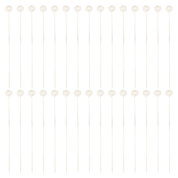 Worgeous 30 Pcs Display Business Card Holder Pcs Card Holder Set 33.5x3cm Golden