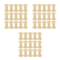 thumbnail image 1 of FUTUREORYY Wooden Winding Spools Light Yellow For Sewing And Crafting 300Set, 1 of 8