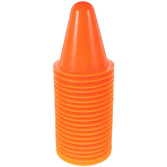WORGEOUS 30Pcs Small Road Blocks Skating Marker Cones Stackable Agility Training Cones