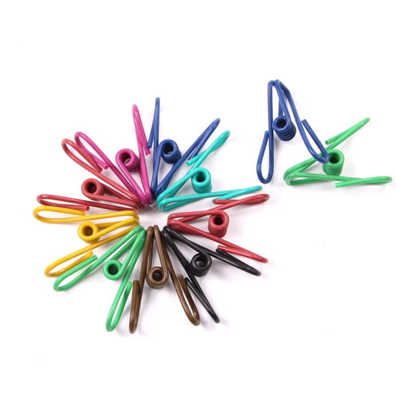 SOPOTUTU Metal Utility Clothesline Clips for Home and Outdoor Use, 32 General Purpose Pegs, 2.2 x 1.2 Inch