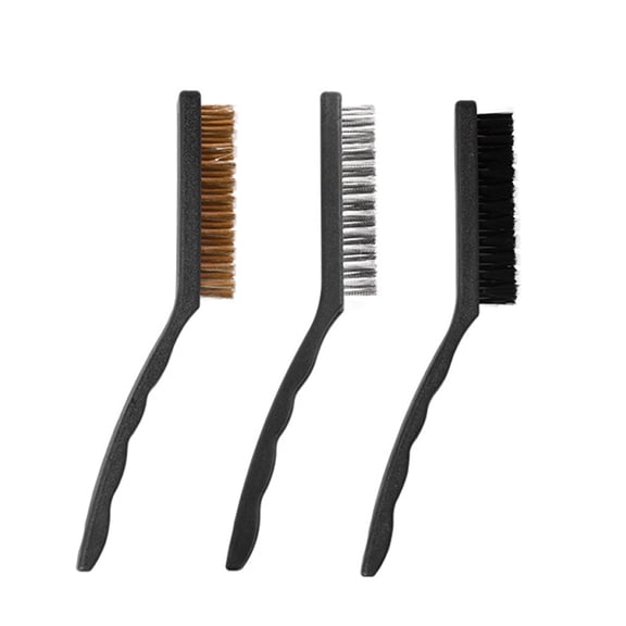 WORGEOUS 3Pcs Kitchen Cleaning Brush for Stove Top and Range Hoods in Household Kitchens 8.7*1*1in