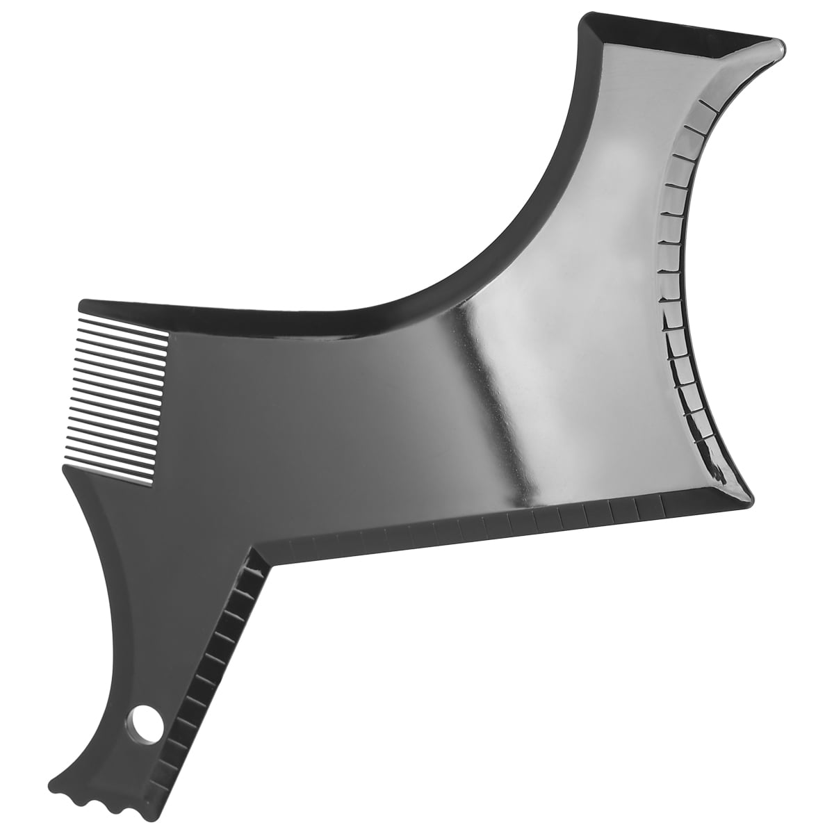 WORGEOUS 3Pcs Whiskers Shaper Set Beard Molding Ruler Beard Cutting ...