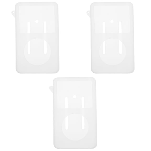 WORGEOUS 3pcs Audio Player Sleeve Audio Player Cover Mp3 Player Protector Silicone Audio Player Cover