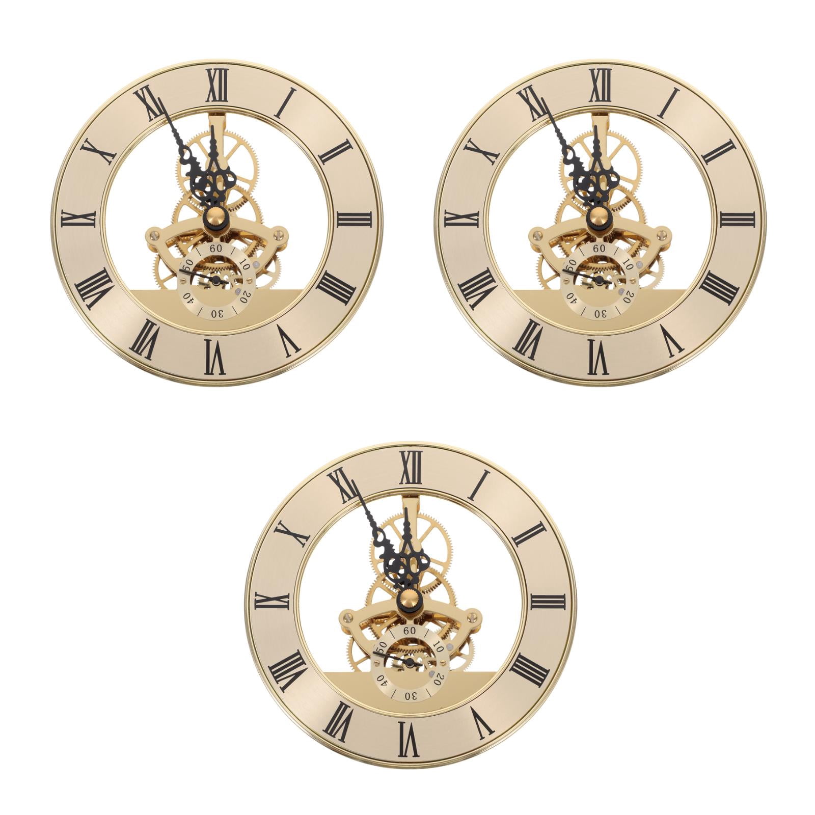 WORGEOUS 3pcs Clock Mechanism Clock Replacement Mechanism Repair Clock ...