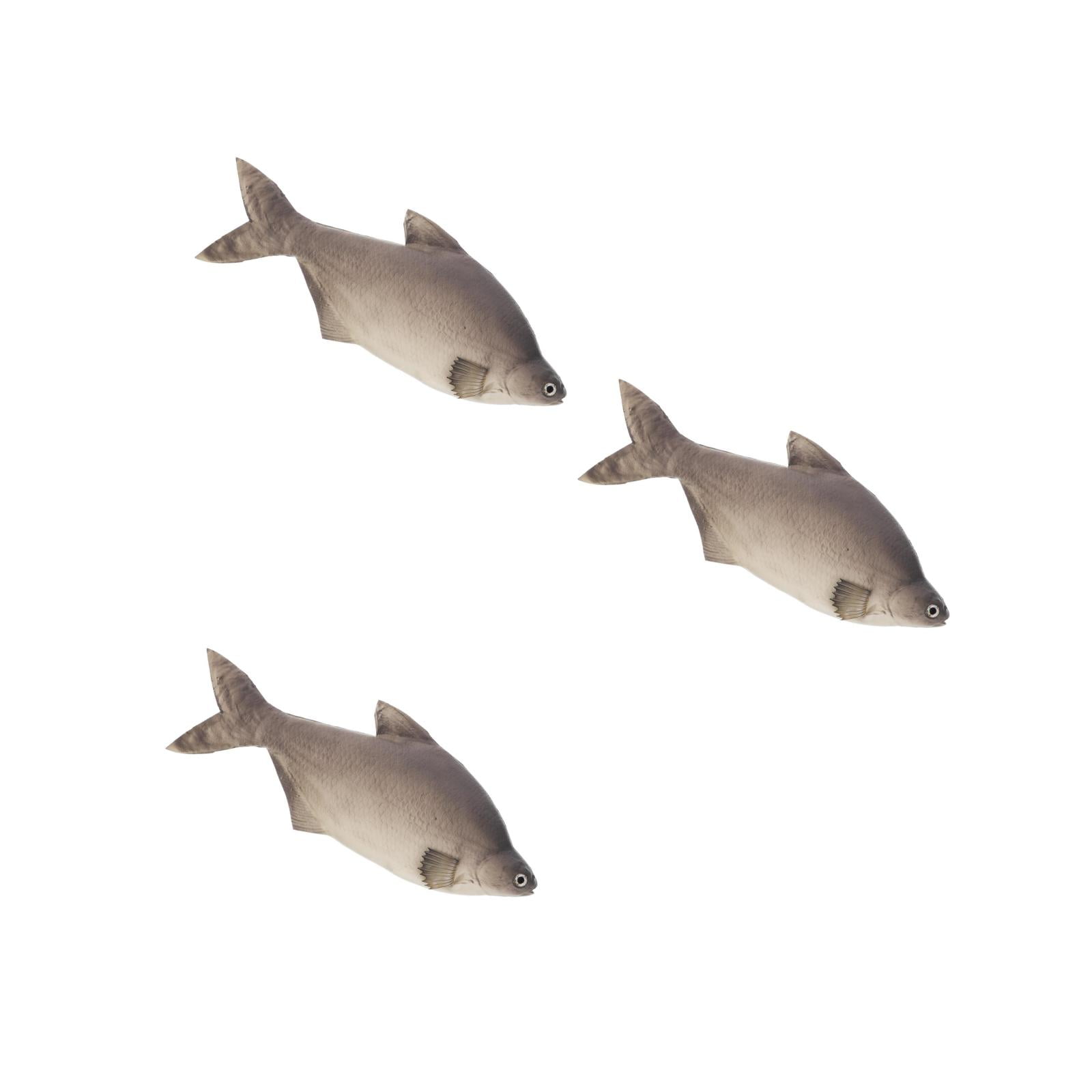 WORGEOUS 3pcs Fake Fish Display Prop Simulated Fish PU Model Aquarium ...