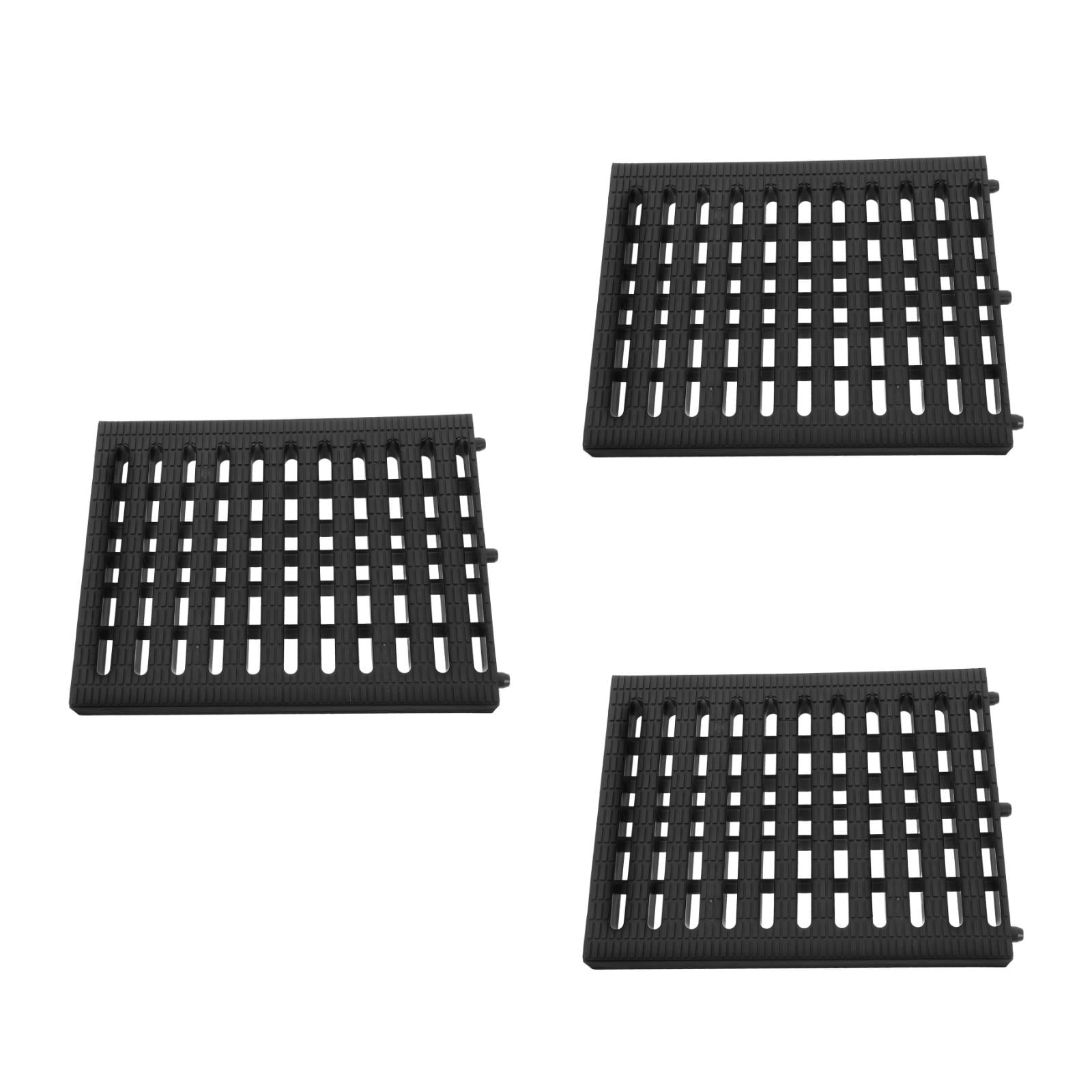 WORGEOUS 3pcs Sewer Strainer Plastic Sewer Cover Grate Outdoor Trench ...