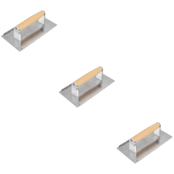 WORGEOUS 3pcs Strong Aluminum Burger Press Manual Burger Patty Making Tool Grill Meat Pressing Plate
