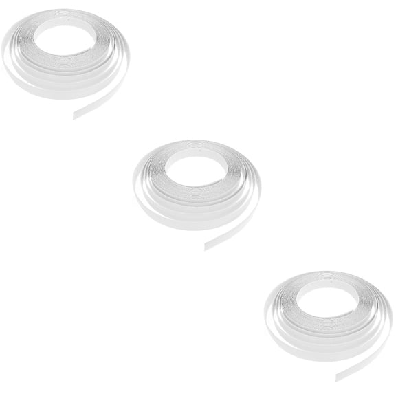 WORGEOUS 3-Pack Pre-Glued Veneer Edge Banding Strips for Countertops, Cabinets, Doors - Wood Veneer Tape