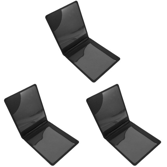 WORGEOUS 3pcs Wear-resistant Disabled Certificate Cover Portable ID Card Protector Multi-use Ticket Organizer