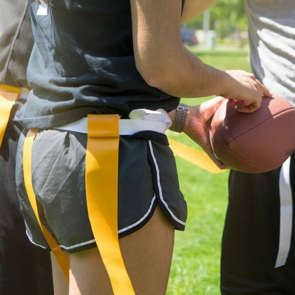 BESTYASH 8 Pcs Youth Football Accessories Waist Belt Type Assorted Color for Beginners Sports Training for Fan Gear