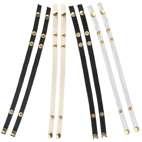 WORGEOUS 4 Pairs Shoe Laces Cap-toe Shoes Women's Miss