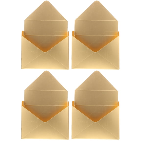 WORGEOUS 4-Pack Flower Bouquet Envelope Boxes, Decorative Paper Cases for Floral Storage and Packaging
