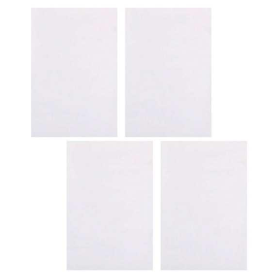 WORGEOUS 4 Pcs Calculation Scribbling Pad College Ruled Notebook Blank Notepad Pads Student White