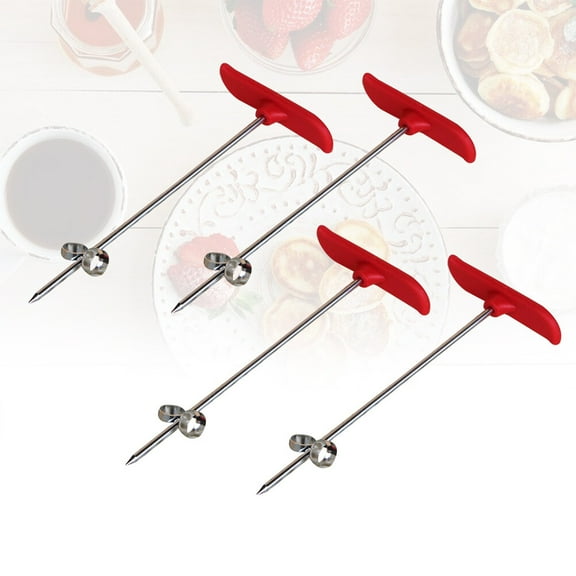 CIMAXIC Potato Spiralizer Spiral Coils Red Fruit Shaping Cooking Enthusiasts 4Pcs