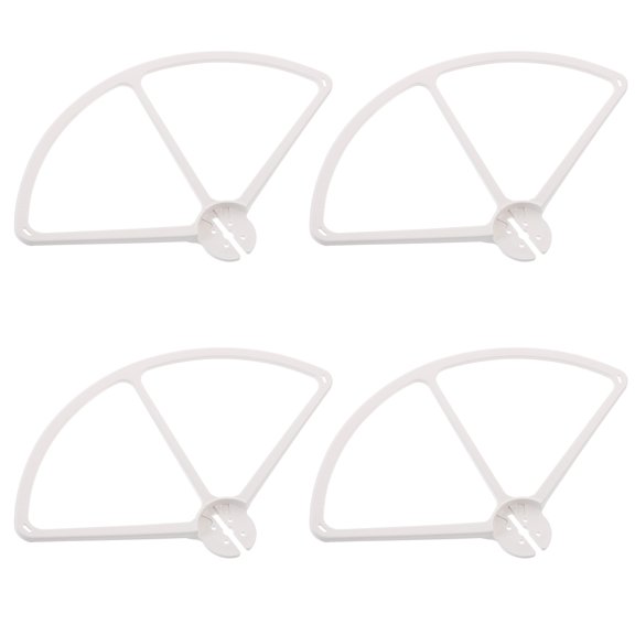 GOOHOCHY Enthusiasts Control Horns for Airplanes 3 Propellers Protectors White 4Pcs
