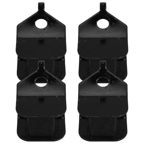 WORGEOUS 4 Pcs Generator Mount Ejection Launcher Mounting Seat Isolator Black