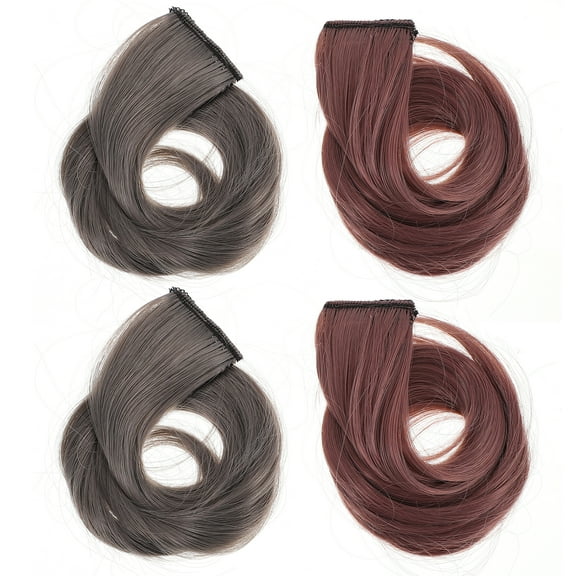 HINTRMENT Highlight Hairpieces for Children Bright Colors 4Pcs