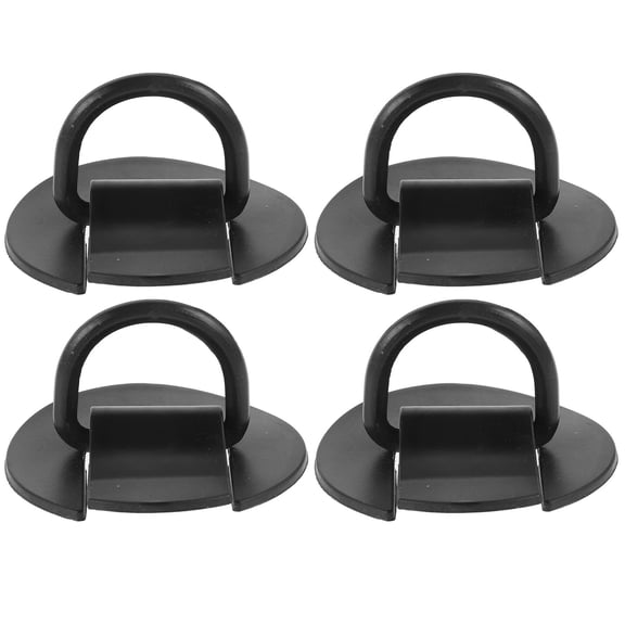 WORGEOUS 4 Pcs Inflatable Paddle Board 6.00X6.00X0.50CM Black