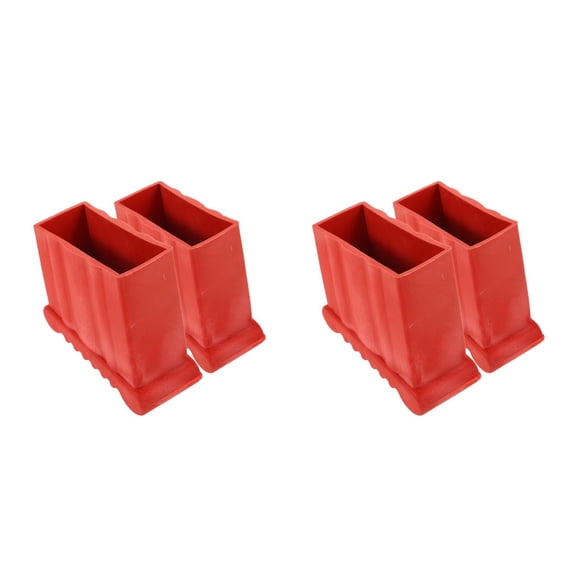 WORGEOUS 4 Pcs  Ladder Foot Covers Anti-slip Ladder Pads Ladder Foot Sleeve Cap Ladder Leg Ladder Leg Extension Step Ladder Cushion Cover Security Replacement Accessories