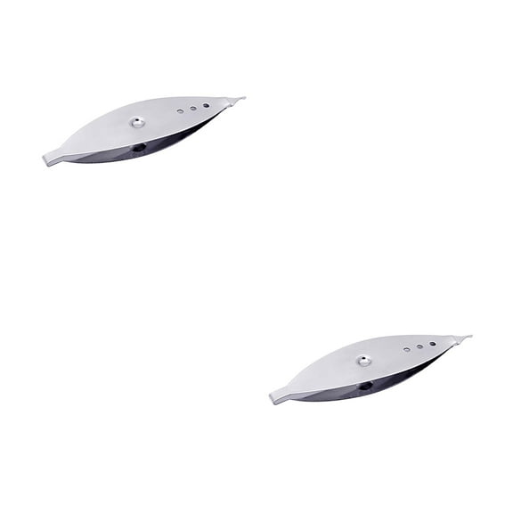 WORGEOUS 4 Pcs Metal Shuttle Metal Needle Tatting Sewing Accessories DIY Craft Tool