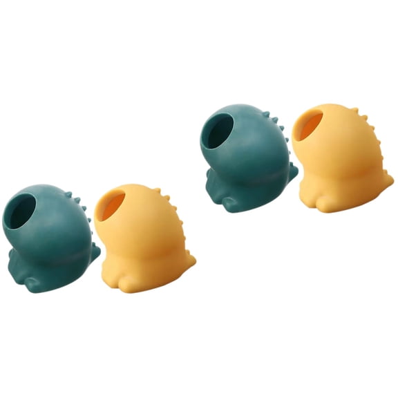 WORGEOUS 4-Pack Silicone Separators for Yolk and White Separation Kitchen Gadget Tool