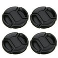 thumbnail image 1 of WORGEOUS 4 Pcs Video Camera Lens Cover Lens Cap Baby Girl 5.5X5.5CM Black, 1 of 8