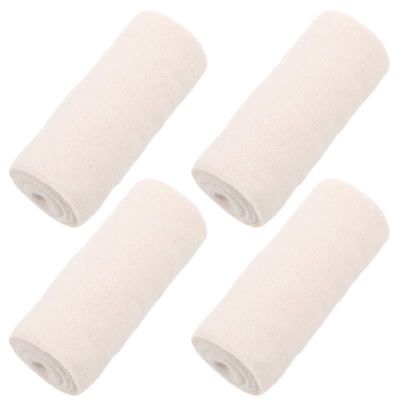 WORGEOUS 4 Rolls Elastic Sports Tape Athletic Stretch Cotton Wrap Compression Support for Sports Injuries and Muscle Relief
