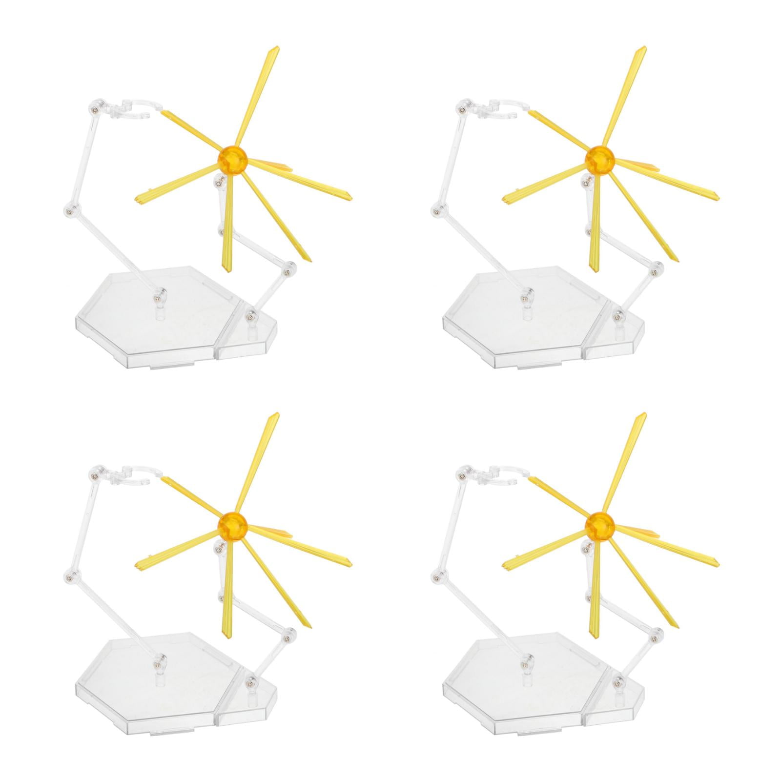 WORGEOUS 4 Sets Model Action Base Action Figure Stand Assembly Action ...
